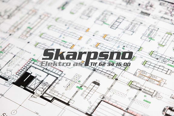 Skarpsno Elektro AS logo