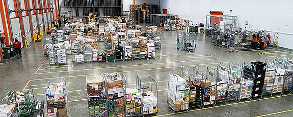 Klar til lasting og levering kunde