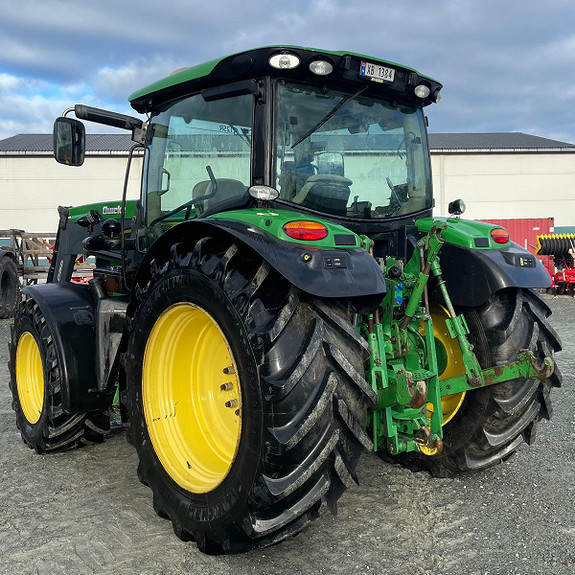 John Deere 6125R 50 Km/t, laster, fronthydraulikk og pto 2013, kr 629 000,-