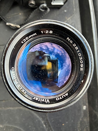 📸 Vivitar Auto Telephoto 135mm f/2.8 – vintage teleobjektiv