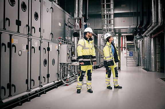 Teknisk rom på nye SUS