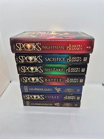 *1 signert* bok 1-7. The Spook's - Joseph Delaney