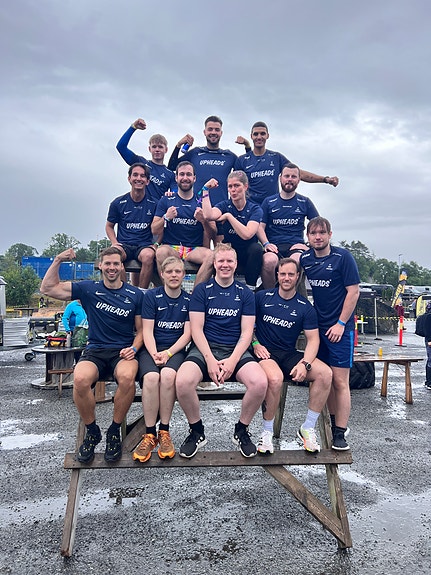 Jepp, vi er litt sporty også!