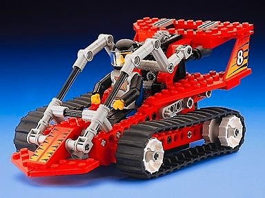 Lego Technic 8229 u/figuren m/manual