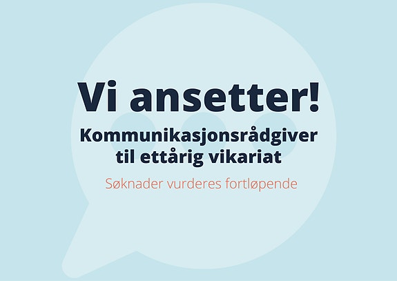 Bilde 1 av 1 i jobbannonse-galleriet