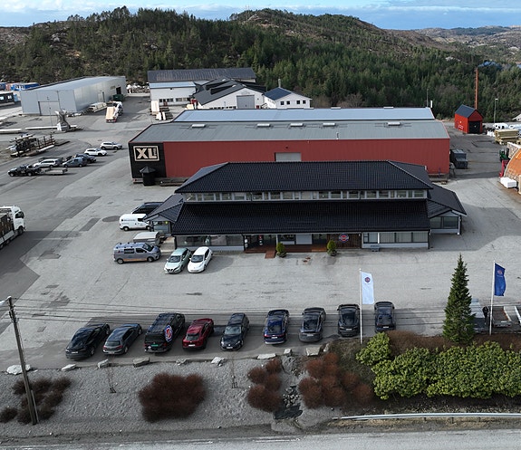 Kontoret vårt i Tellnes Næringspark