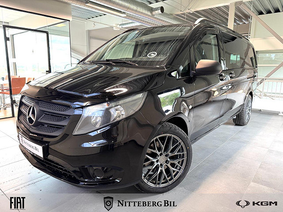 Mercedes-Benz Vito - 4MATIC - Hengerfeste - Navi - Rails - Nye 19" Alu - 2015, 172 500 km, kr 249 000,-