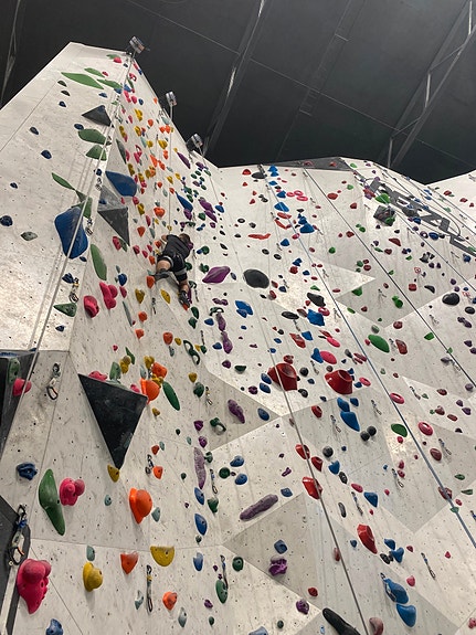 Klatring på Odderøya