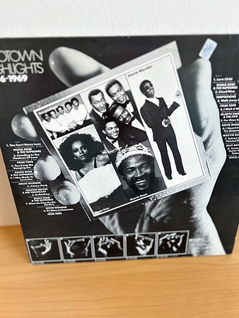 LP: Motown Highlights 1966–1969, legendarisk samling, Stevie Wonder, Marvin Gaye