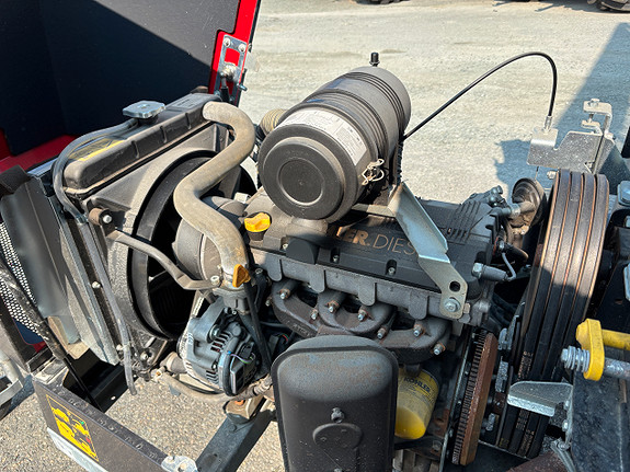 TP175 MOBIL FLISHUGGER HENGERCHASSI DIESELMOTOR