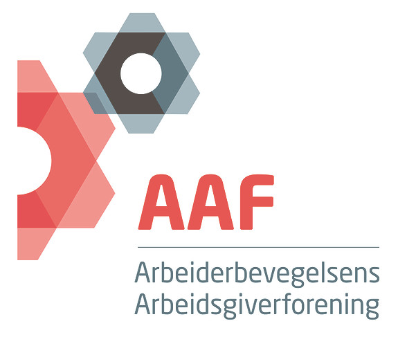 Arbeiderbevegelsens arbeidsgiverforening AAF logo