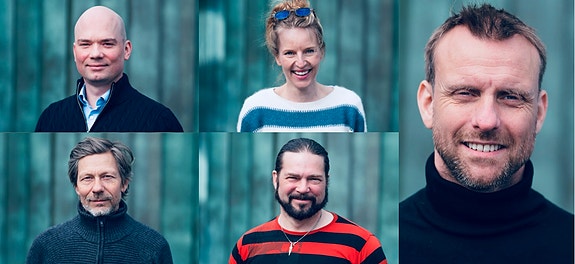 Espen Gerhardsen, Chief Executive Officer,
Eva Hoff, Head of Business Development,
Gaute Bjerke-Busch,  Head of Experience,
Stig Skjelvik, Head of Product, Strategy & Development
og Arne Carolius Hagerup, IT Operations & Security Lead / Field Technician