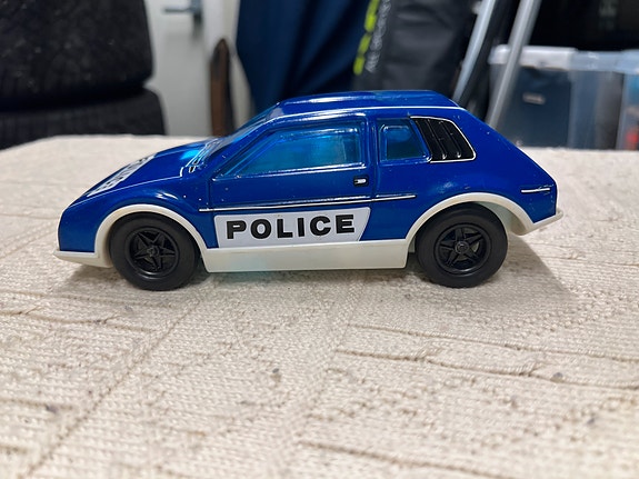 Jouet Miniature Joustra - Voiture Police - Collection Vintage