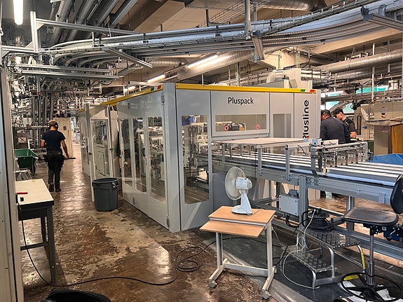 Ila forsommeren 2025 har vi investert i ny pakkelinje til en av våre konverteringslinjer for å øke produksjonen.