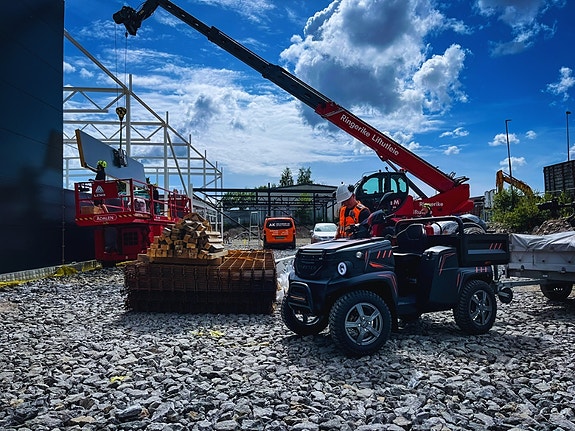 Paxster Air 2024 på byggeplassen