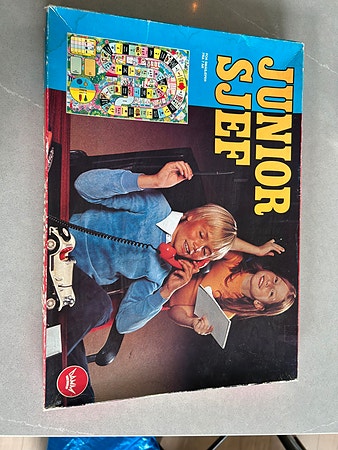 Vintage brettspill - junior sjef