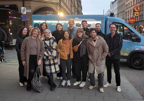 Some of your future colleagues in the Content department. We invest in professional development, like this two day content event in Stockholm.