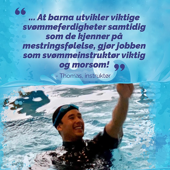 Sitat fra en av våre dyktige instruktører