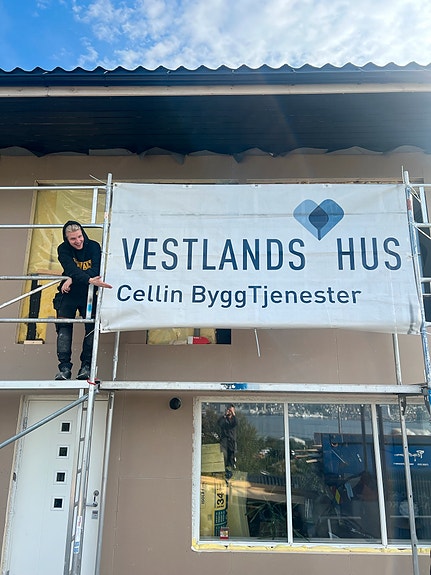 Cellin ByggTjenester As er forhandler av VestlandsHus