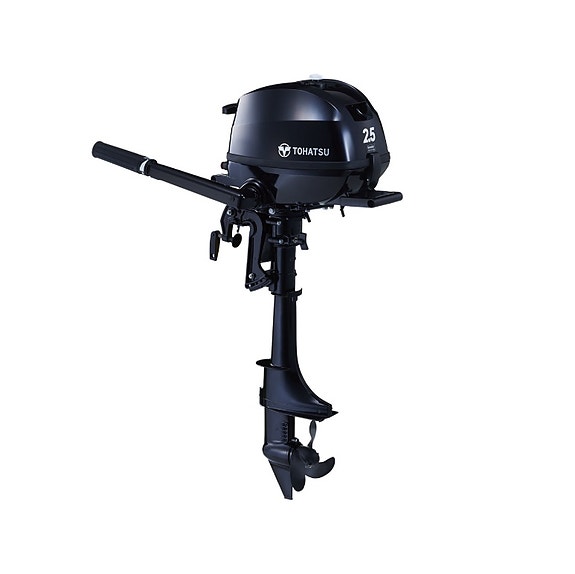 Tohatsu 2,5 HK. Lett og pålitelig -Kan lagres i 3 ulike posisjoner!