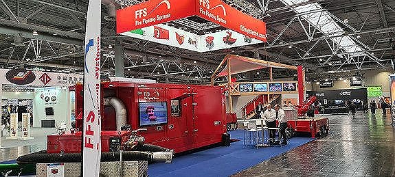 MPU 2400 pumpesystem for brannslukking og flomvern - leverer over 45 000 liter per minutt