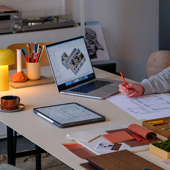 Bilde fra vår fine studio ved Sofienbergparken