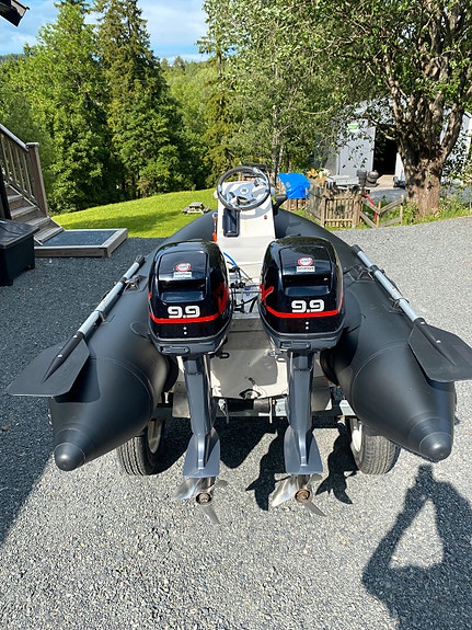 Rib med 2 x 9,9 Yamaha 3 of 20