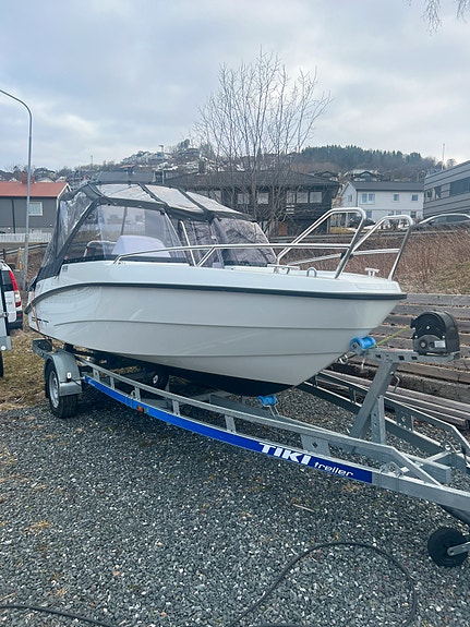 AMT175BR m/ Yamaha F80Hk og båthenger. 2 of 17