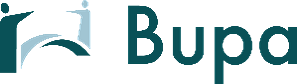 Bupa as logo