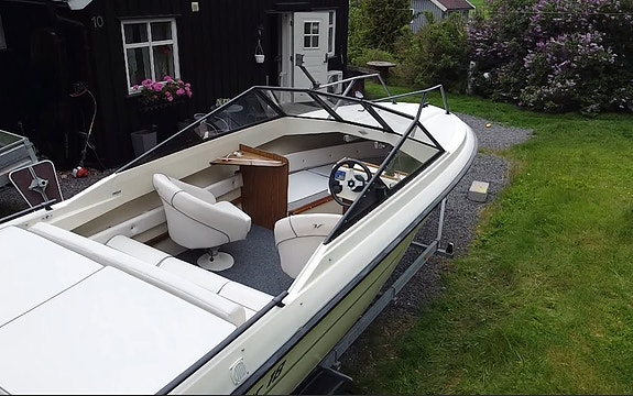 Wester 18, Yamaha 100HK (gått 48t), båthenger+diverse utstyr 5 of 8