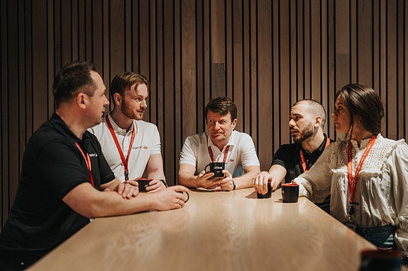 Vi holder til i hyggelige lokaler på Kokstad. 
Foto: Roj Ferman