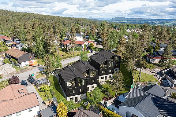 Boliger under oppføring på Fjellhamar