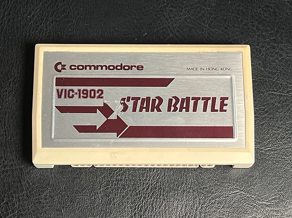 Star Battle Cartridge for Commodore VIC-20 FINN-torget