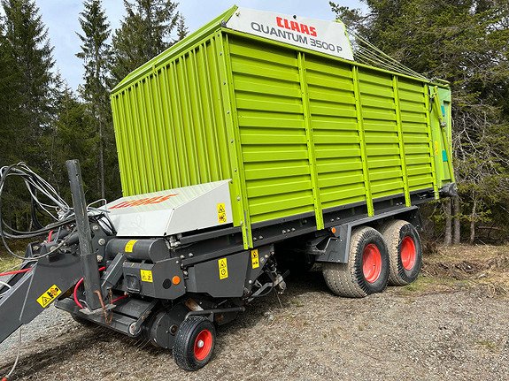 Claas QUANTUM 3500P LESSEVOGN 2017, kr 469 000,-
