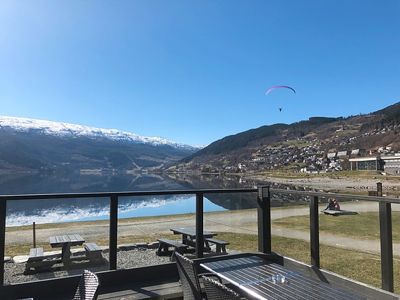 Flott beliggenhet, populær plass!