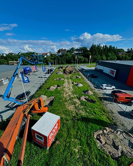 Området vi utvikler til oss