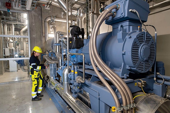 Varmepumpe energisentral