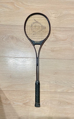 Dunlop Pro 20 Vintage Squash Vibrotech racket med etui