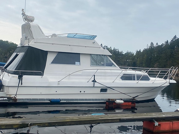 Delta 9100, strak aksel, romslig flybridge båt *ny pris 4 of 5