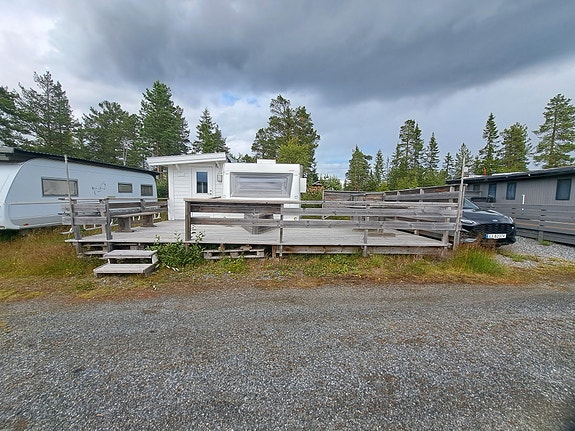 Hobby 650 KFU P. Står på Blåberg Camping 2 of 12