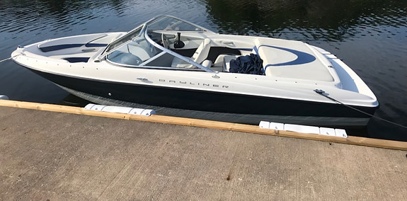 LEDIG I AUG og Arendalsuka - 19fots bowrider båt med diesel leies ut. 3 of 3