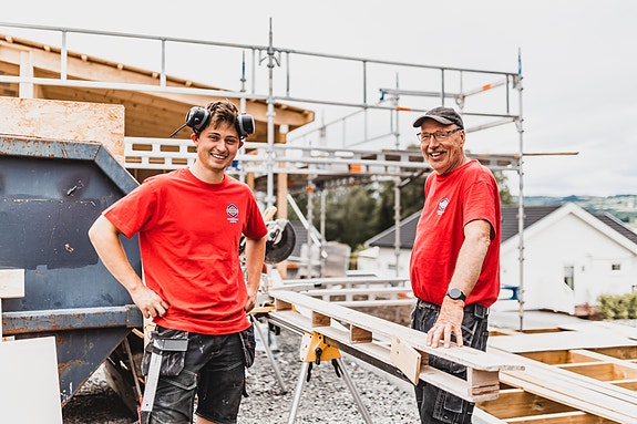 Nordbohus Innlandet har egne ansatte tømrere
