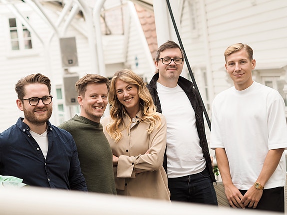 Halve gjengen på våre flotte lokaler på Breitorget i Stavanger sentrum