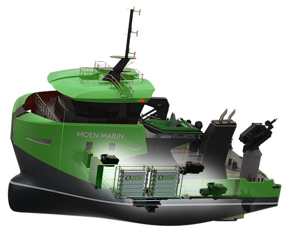 ZEM  har utviklet en markedsledende elektrisk og hybrid drivlinje for mindre skip som det er stor etterspørsel etter