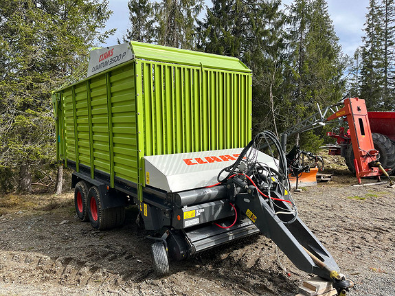 Claas QUANTUM 3500P LESSEVOGN 2017, kr 469 000,-