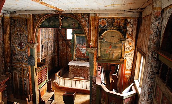 Nore stavkirke, interiør