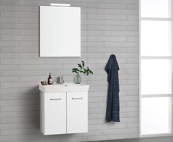 Bilde fra leverandør, Dansani Mido 62cm baderomsmøbel til bad 2. etasje.