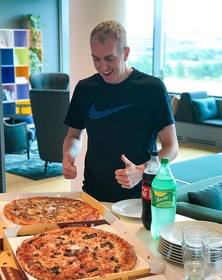 We love pizza parties!