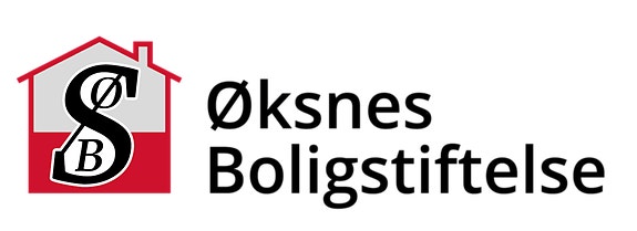 Øksnes boligstiftelse logo