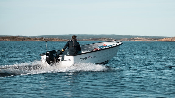 Sting 470 Pro med Mercury 25 hk - Spennende opplevelser og frihet på vannet! 4 of 5